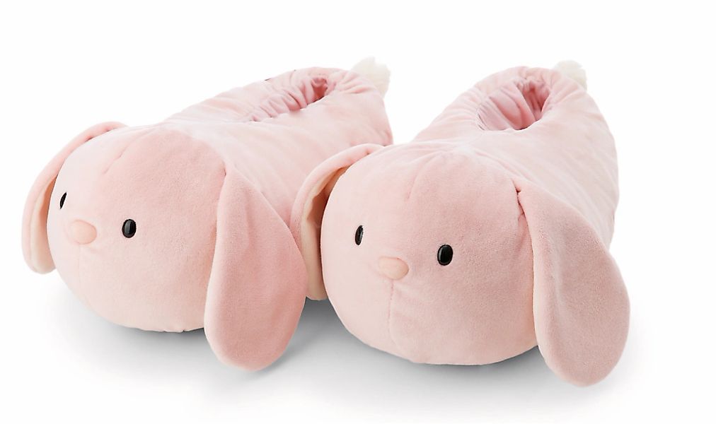 Nici Plüsch Hausschuhe "Nici Green Mymochi Hase Pibu", Motiv Hausschuh mit günstig online kaufen