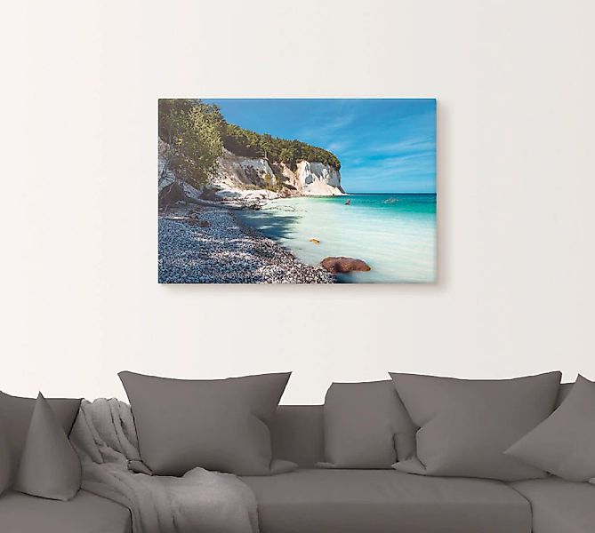 Artland Wandbild "Kreidefelsen auf der Insel Rügen III", Küste, (1 St.), al günstig online kaufen