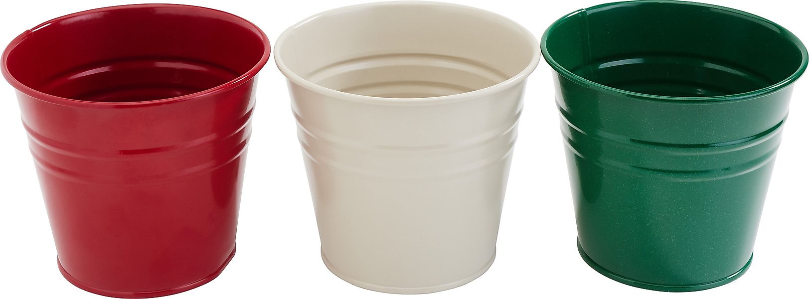 Blumentopf Zink Pflanzentopf, 3er-Set günstig online kaufen