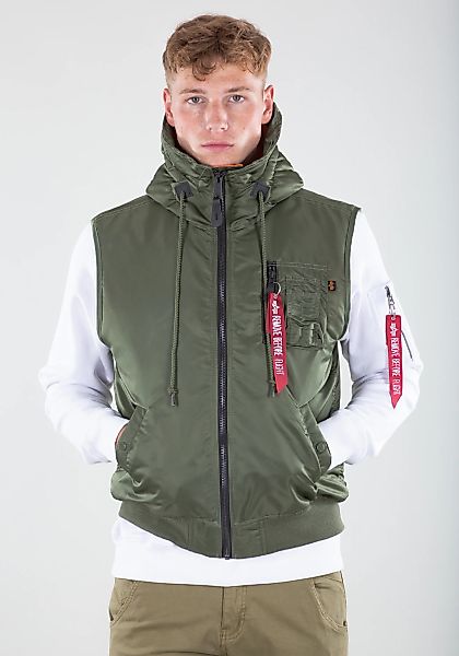 Alpha Industries Blouson "Hooded MA-1 Vest" günstig online kaufen