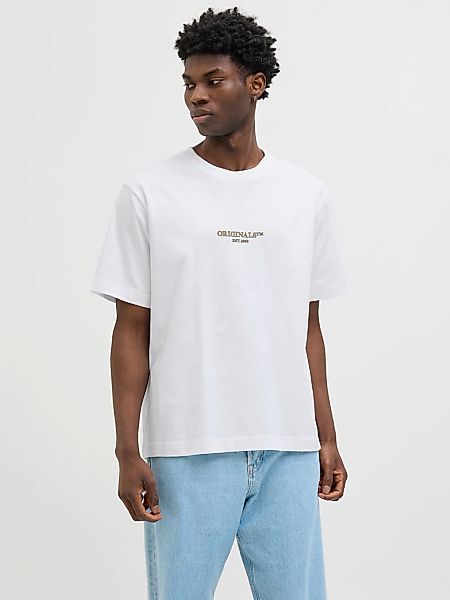 Jack & Jones T-Shirt "JORISLINGTON MINIMAL BRANDING TEE SS SN" günstig online kaufen