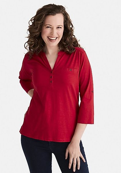 STOOKER WOMEN 3/4-Arm-Shirt MARIE T-Shirt 3/4 - Arm Regular Fit Slub Yarn B günstig online kaufen