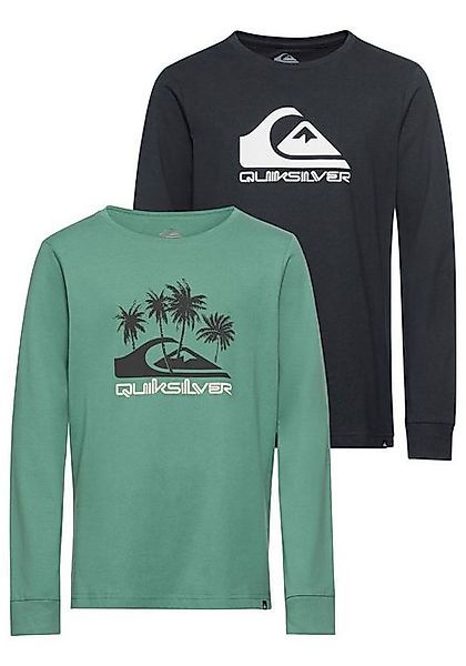 Quiksilver Langarmshirt STATEMENTBAIKAD Boys (Packung, 2-tlg., günstig online kaufen
