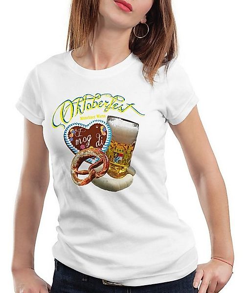 style3 T-Shirt Wiesn Oktoberfest München Party Volksfest Fest Dult Maß Bier günstig online kaufen