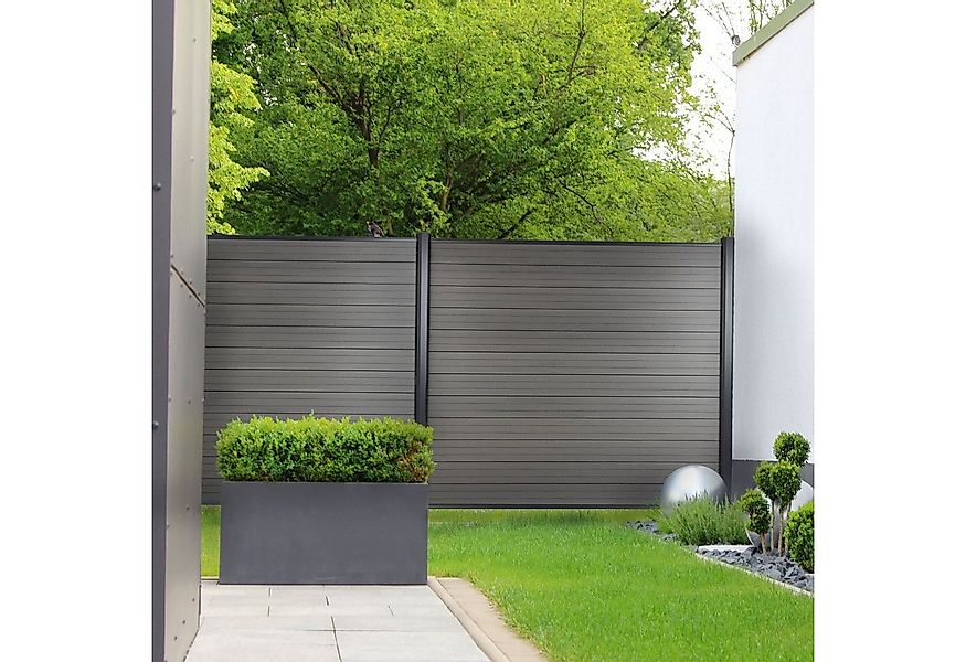 Floordirekt Zaun, Erhältlich in 2 Ausführungen, 180 x 180 cm, Sichtschutzza günstig online kaufen