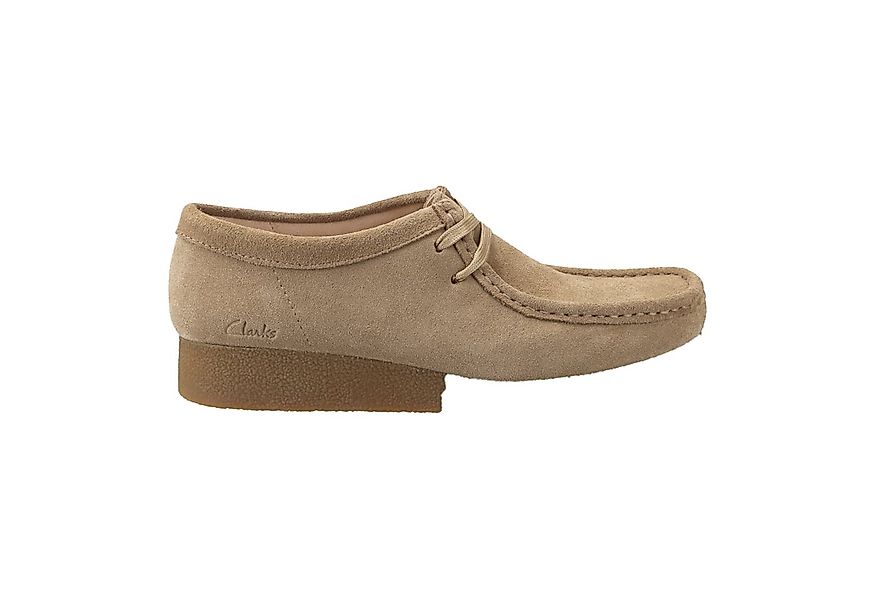 Clarks Clarks WallabeeEVOSh 26174747 4, Schnürschuhe, Beige/Sand, Damen Sch günstig online kaufen