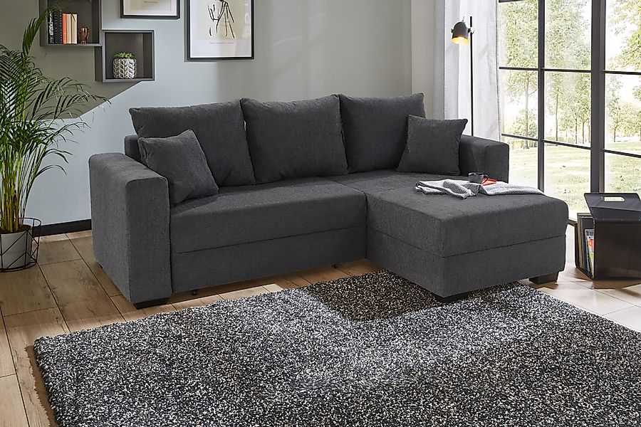 Jockenhöfer Gruppe Ecksofa »Elmau, L-Form, Breite 235cm«, inkl. Bettfunktio günstig online kaufen