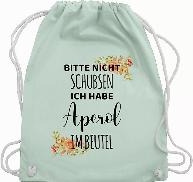 Shirtracer Turnbeutel Bitte nicht schubsen ich günstig online kaufen