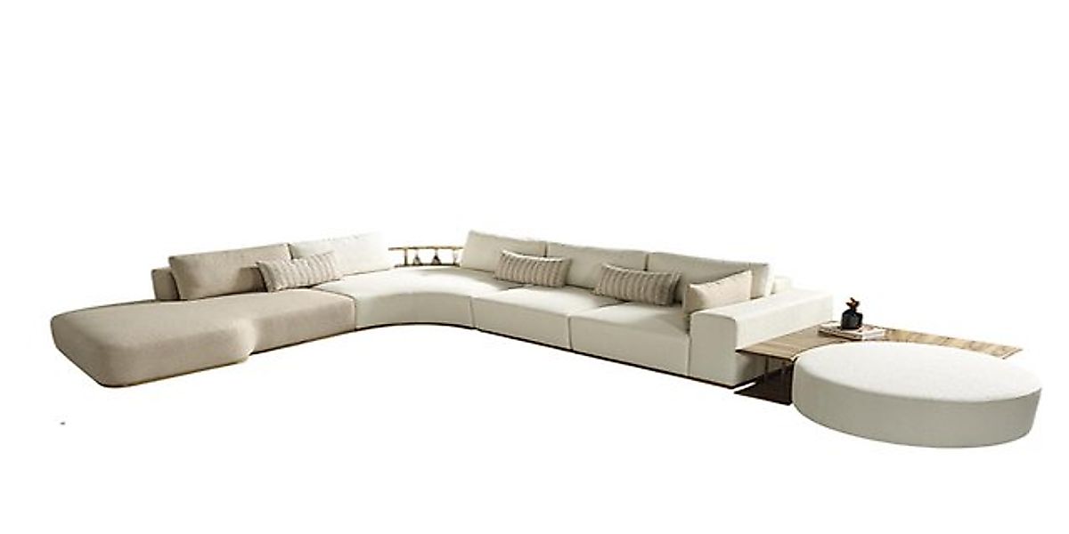Xlmoebel Ecksofa Luxuriöses Ecksofa in L-Form für das Wohnzimmer - Modernes günstig online kaufen