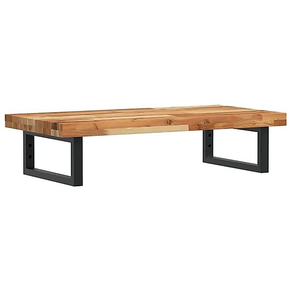vidaXL Waschbeckenregal Wandmontage Stahl und Akazienholz 3302745 günstig online kaufen