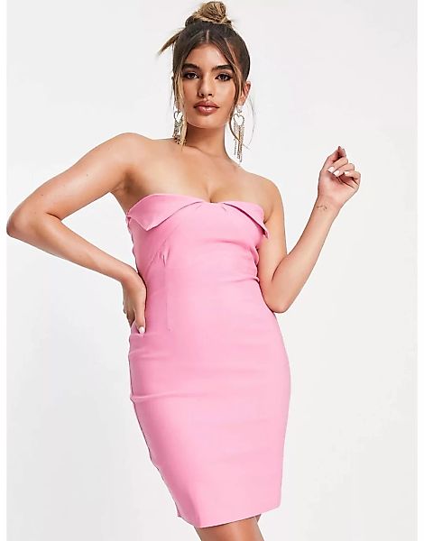 Vesper – Minikleid in leuchtendem Rosa günstig online kaufen
