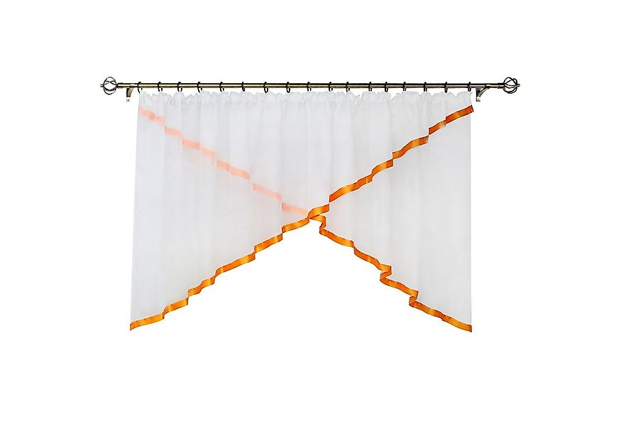 Joyswahl Scheibengardine (2 St), Kräuselband, Store, Küche Bistrogardinen, günstig online kaufen