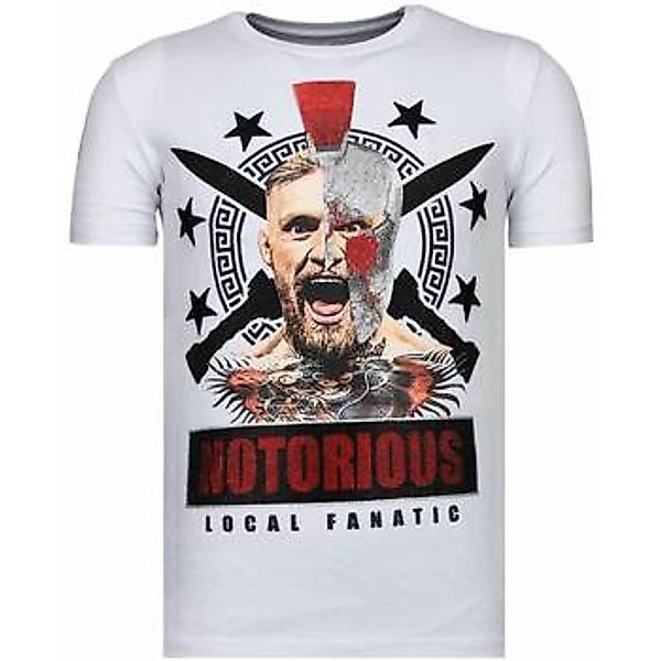 Local Fanatic  T-Shirt Conor Notorious Warrior – Strass – günstig online kaufen