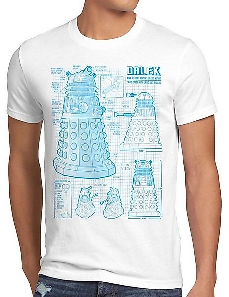 style3 T-Shirt Dalek who time police doctor box space dr tv zeitreise dokto günstig online kaufen