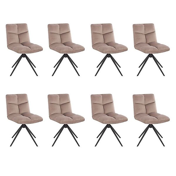 HOME DELUXE Esszimmerstuhl drehbar 2er - günstig online kaufen