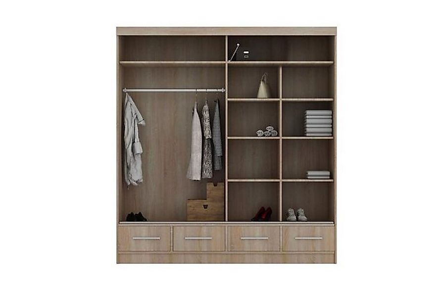 JVmoebel Kleiderschrank Kleiderschränke Möbel Wohnen Holz Schränke Kleider günstig online kaufen