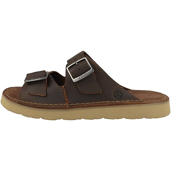 Clarks Solsbury Strap Herren Pantolette Hausschuhe, günstig online kaufen