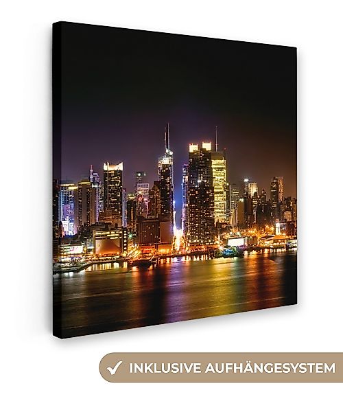 OneMillionCanvasses® Leinwandbild New York - Manhattan günstig online kaufen