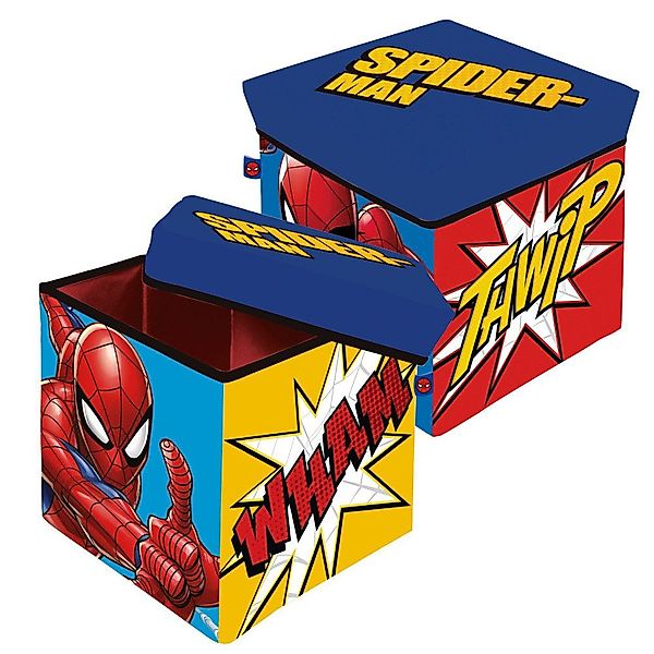 Spiderman Aufbewahrungsbox Spiderman Spielzeugaufbewahrung 30×30×30 cm günstig online kaufen
