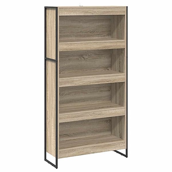 vidaXL Bücherregal 2-Tlg Sonoma 80 x 30 x 155 cm Holzwerkstoff 3403005 günstig online kaufen
