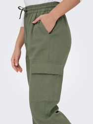 ONLY Cargohose "ONLCARO MW LIN PULL-UP CARGO PNT NOOS" günstig online kaufen