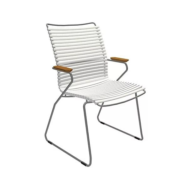 Outdoor Stuhl Click hohe Rückenlehne weiß günstig online kaufen