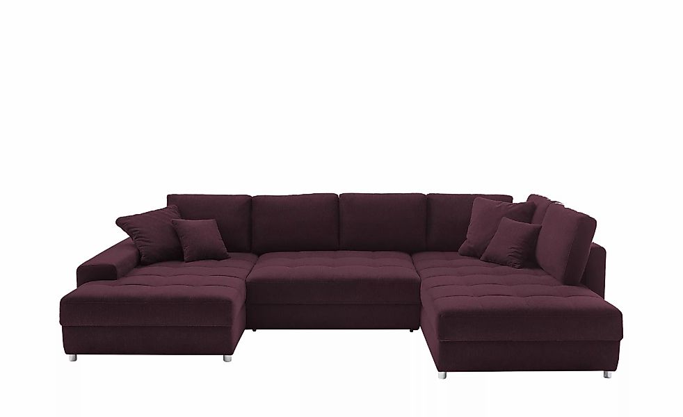 bobb Wohnlandschaft  Arissa de Luxe ¦ rot ¦ Maße (cm): B: 353 H: 84 T: 215. günstig online kaufen