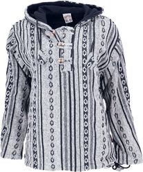 Guru-Shop Sweater Goa Kapuzenshirt, Baja Hoodie, günstig online kaufen