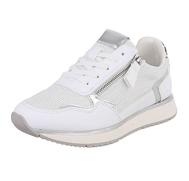 Ital-Design Damen Sneaker mit Mesh-Obermaterial und eleganten Details Sneak günstig online kaufen