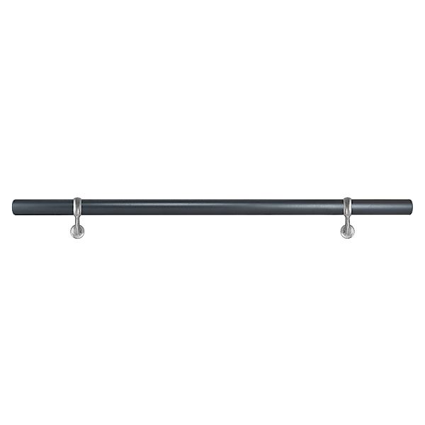 Treba Handlauf-Set H24 Aluminium Ø 4,2 cm x 150 cm Anthrazit günstig online kaufen