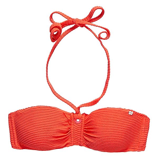 Superdry Santa Monica Bandeau Bikini Oberteil XS Fluro Coral günstig online kaufen