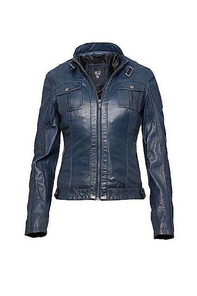 H.I.S Lederjacke (1-St) aus hochwertigem Leder günstig online kaufen