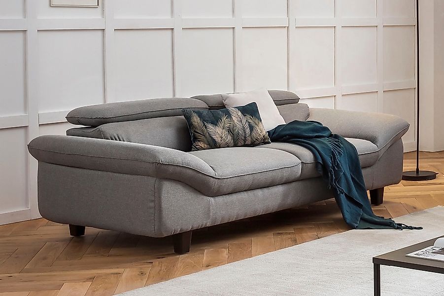Home affaire 2-Sitzer "Pilot", Big-Sofa mit Kopfteilverstellung günstig online kaufen