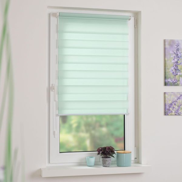Liedeco Doppelrollo "Klemmfix-Duo-Rollo" Lichtschutz ohne Bohren 1 Stück günstig online kaufen