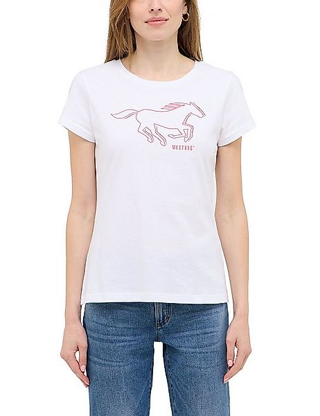 MUSTANG Kurzarmshirt Damen Style Loa günstig online kaufen