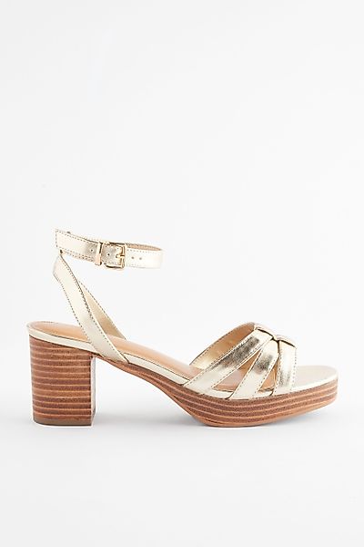 Next Forever Comfort® Niedrige Keilabsatzschuhe Plateausandaletten günstig online kaufen