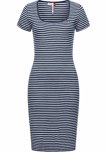 Ragwear Shirtkleid "Kimber" Eingrifftaschen stylisches gestreiftes Damen So günstig online kaufen