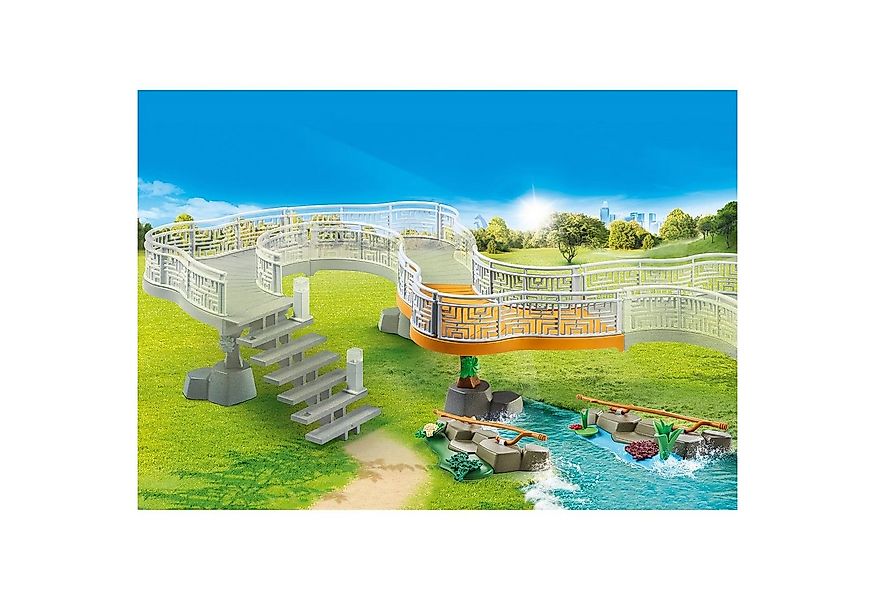 Playmobil® 70348 Erweiterungsset Erlebnis-Zoo Konstruktions-Spielset günstig online kaufen