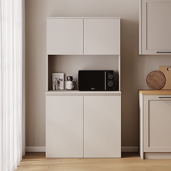 Platan Room Küchenbuffet Küchenschrank Buffetschrank ESTER günstig online kaufen