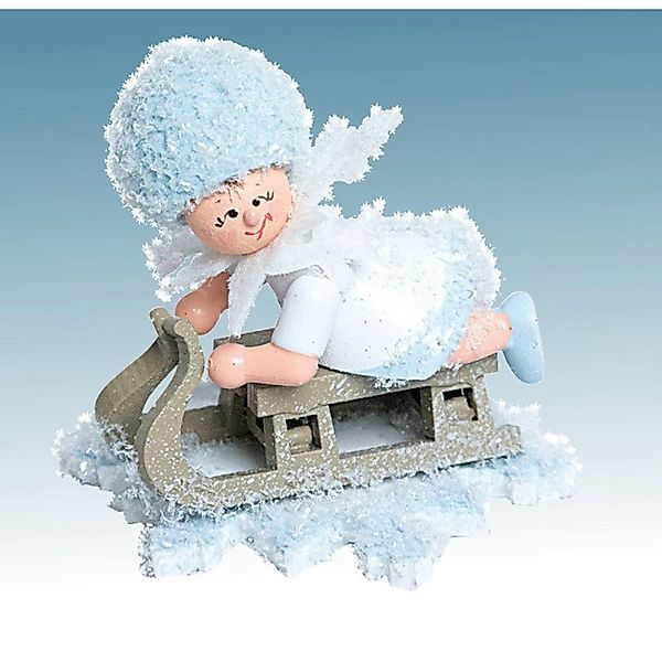 Kuhnert Dekofigur Kuhnert Schneeflöckchen mit Schlitten, günstig online kaufen