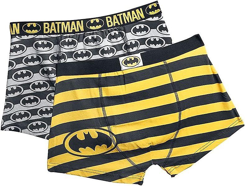 Batman Boxershorts 2x BATMAN Boxershorts 2 Stück Doppelpack Herren Größen S günstig online kaufen