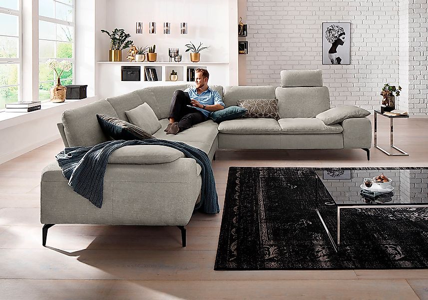 W.SCHILLIG Ecksofa »valentinoo, Designsofa, elegant und bequem, L-Form«, (S günstig online kaufen