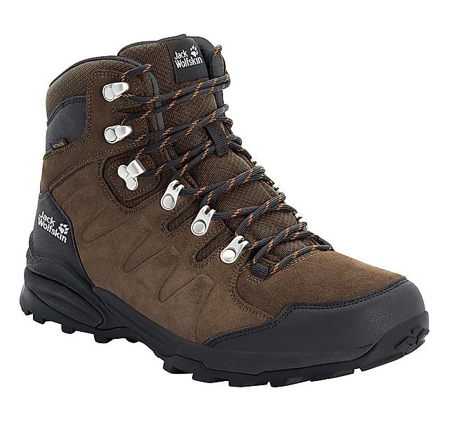 Jack Wolfskin Refugio Mid Texapore (Veloursleder, wasserdicht) braun Herren günstig online kaufen