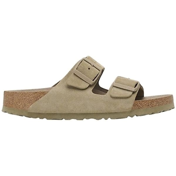 BIRKENSTOCK  Sandalen Arizona SF Suede Leather Narrow - Faded Khaki günstig online kaufen