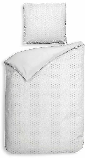 Heckett & Lane Bettwäsche »Punto« 2 Stk. tlg. gepunktet, 100% Baumwolle ab günstig online kaufen