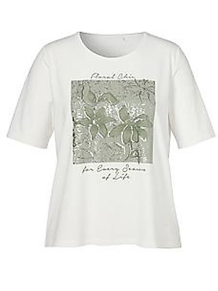 Rundhals-Shirt Via Appia Due weiss günstig online kaufen