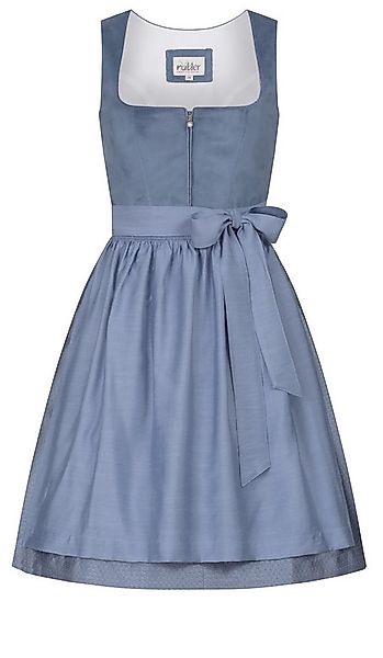 Nübler Dirndl Mini Dirndl Kaja in Blau von Nübler günstig online kaufen