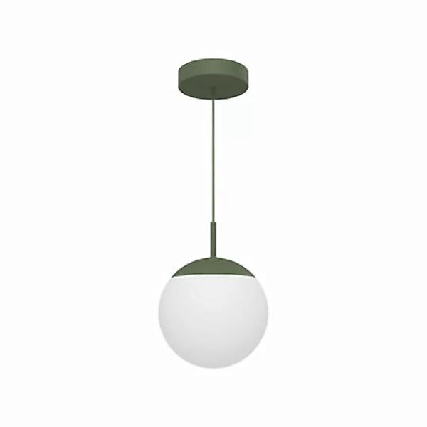 Pendelleuchte Mooon! LED metall glas grün / Bluetooth - Ø 25 cm - Fermob - günstig online kaufen