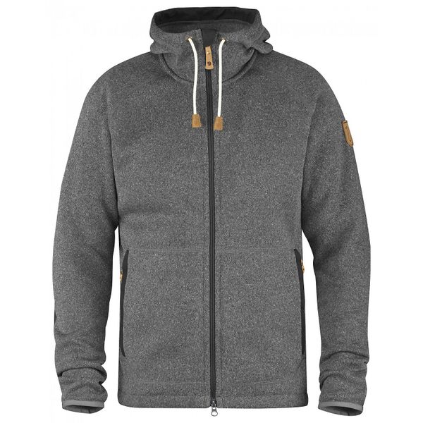 Fjaellraeven Oevik Fleece Hoodie Dark Grey günstig online kaufen