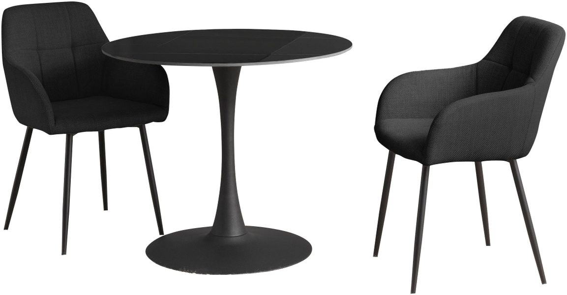 HELA Essgruppe MOSEL, (3-tlg), Tisch 90x75 günstig online kaufen